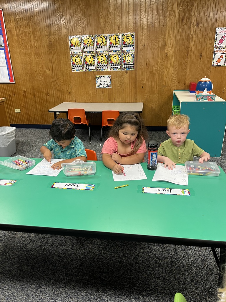 The first week has been full of new experiences for our Pre-K students, and they are doing a fantastic job adjusting!