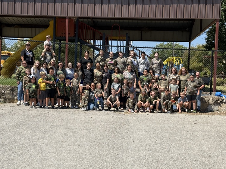 Camo Day at Priddy ISD