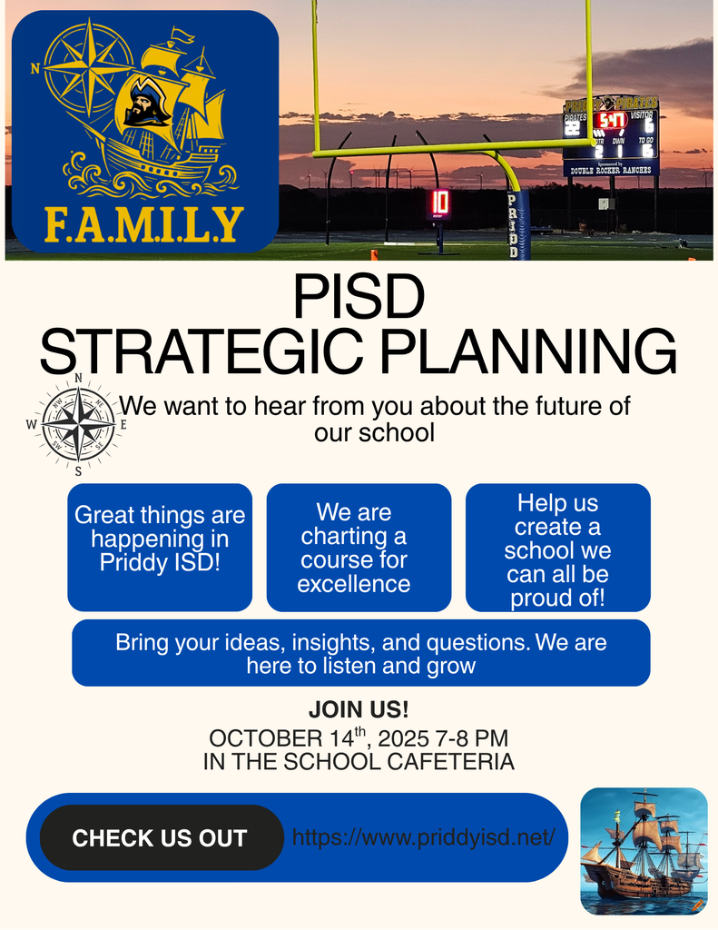 Community Strategic P{lanning to be held on October 14, 2025 at 7:00pm