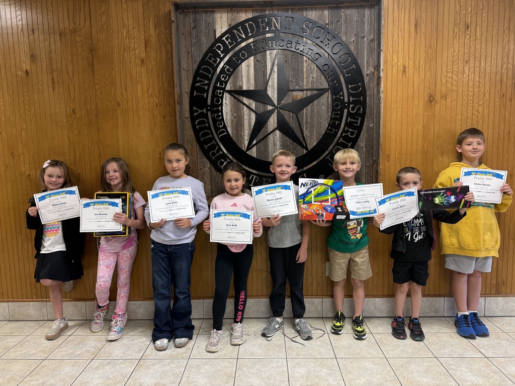 Elementary School A Honor Roll students!