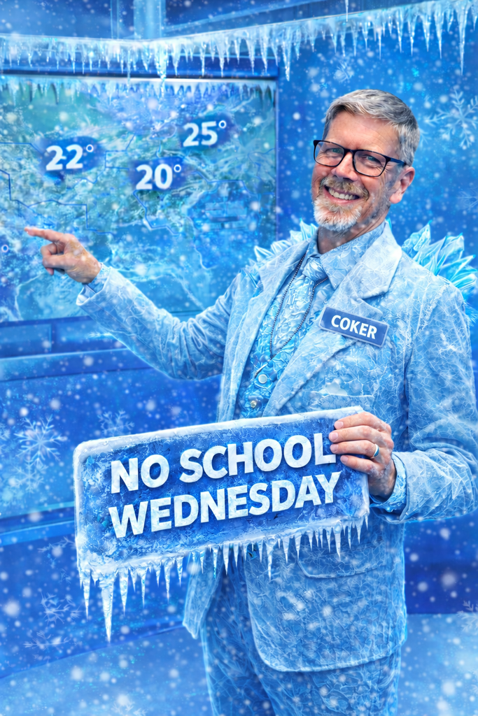 School Closing on Wednesday, Jan 28