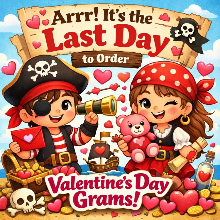 valentines pirates