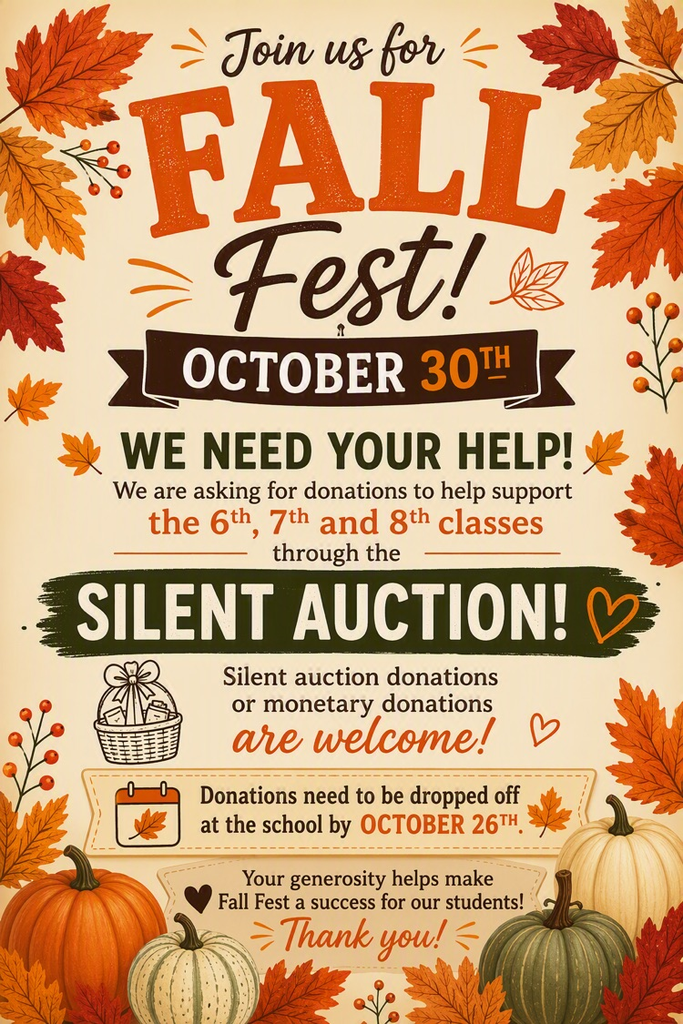 fall fest donations 
