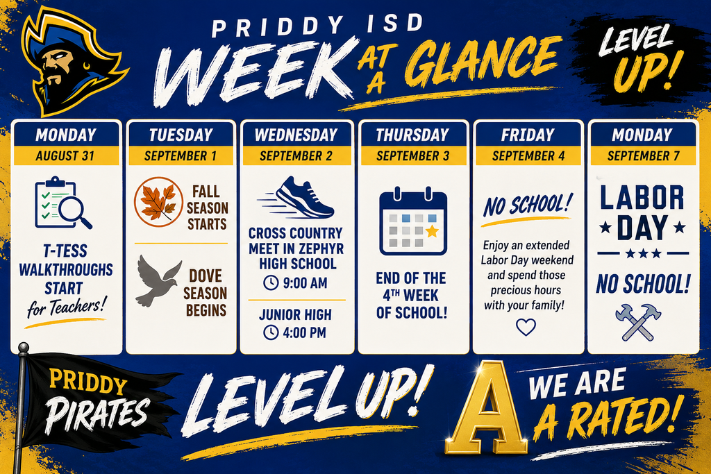 Week at a Glance