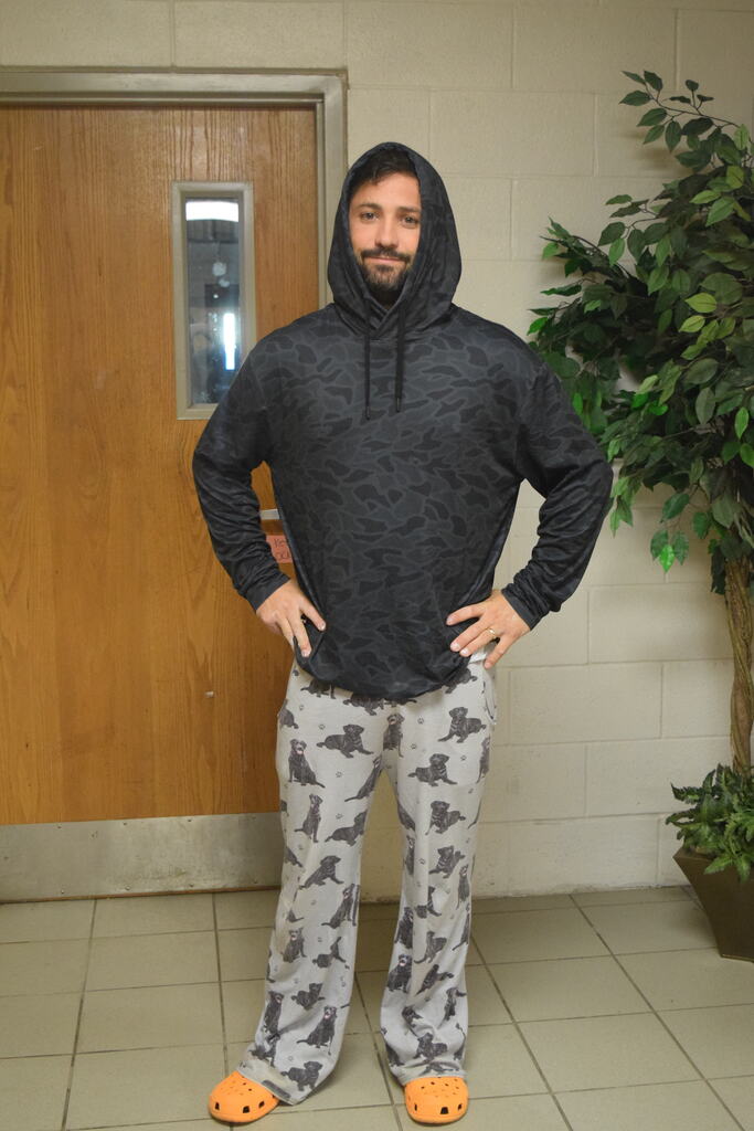 Spirt week. Day two: Pajama Day