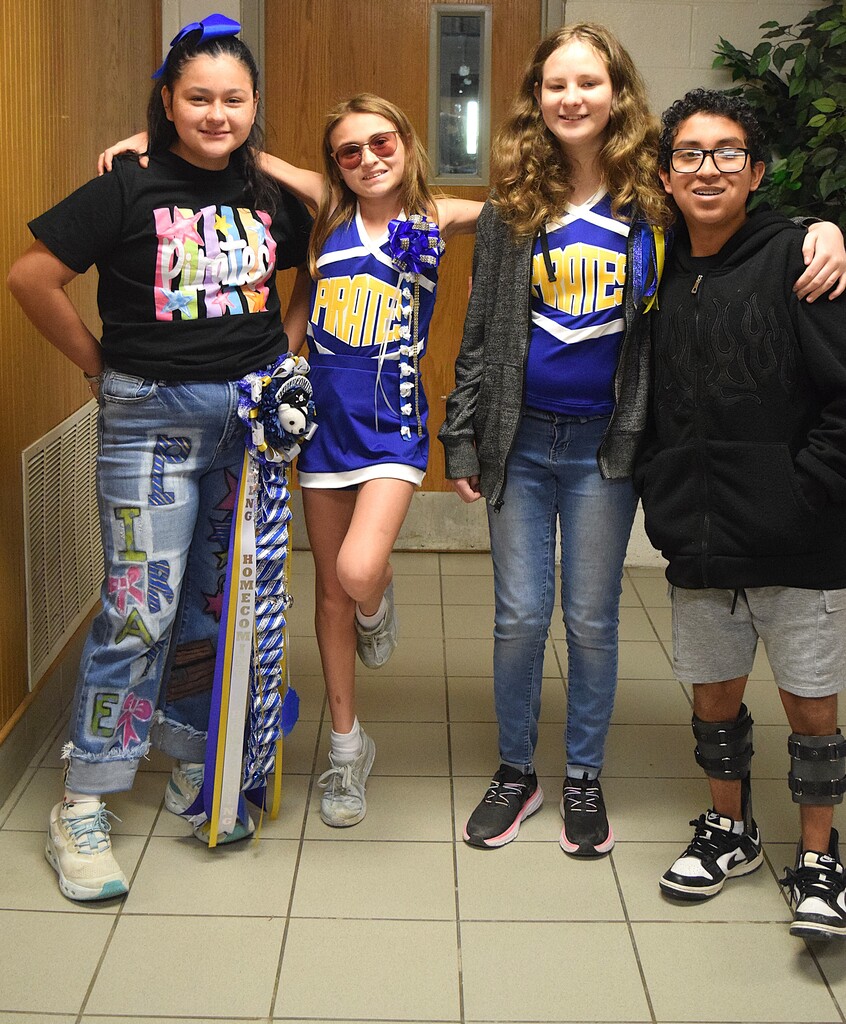 Spirt week. Day Four: Pirate Pride