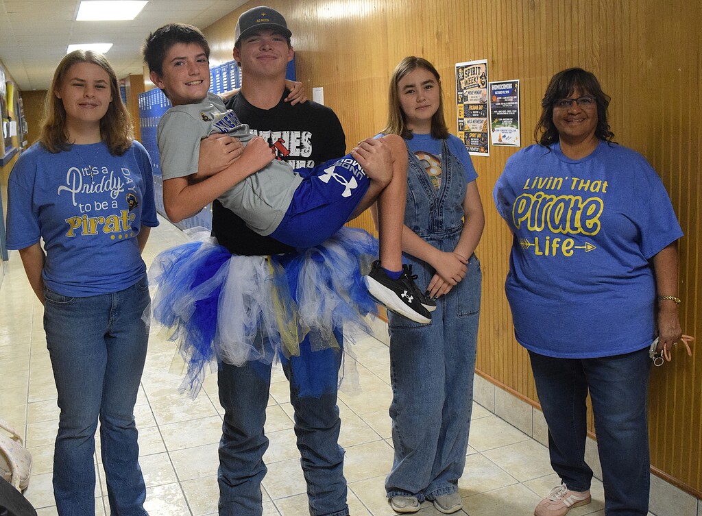 Spirt week. Day Four: Pirate Pride