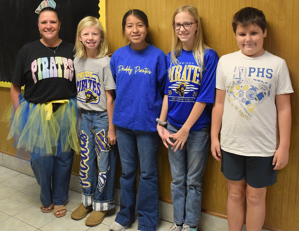 Spirt week. Day Four: Pirate Pride