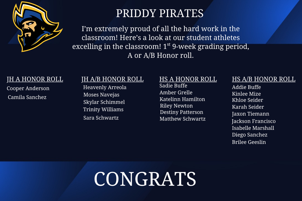 A or A/B Honor Roll
