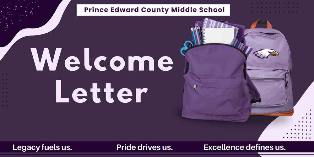 Welcome Letter PECMS 