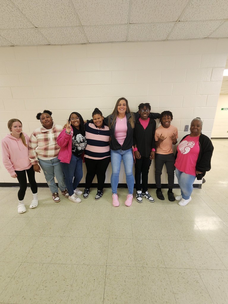 Pink Out Day at ES