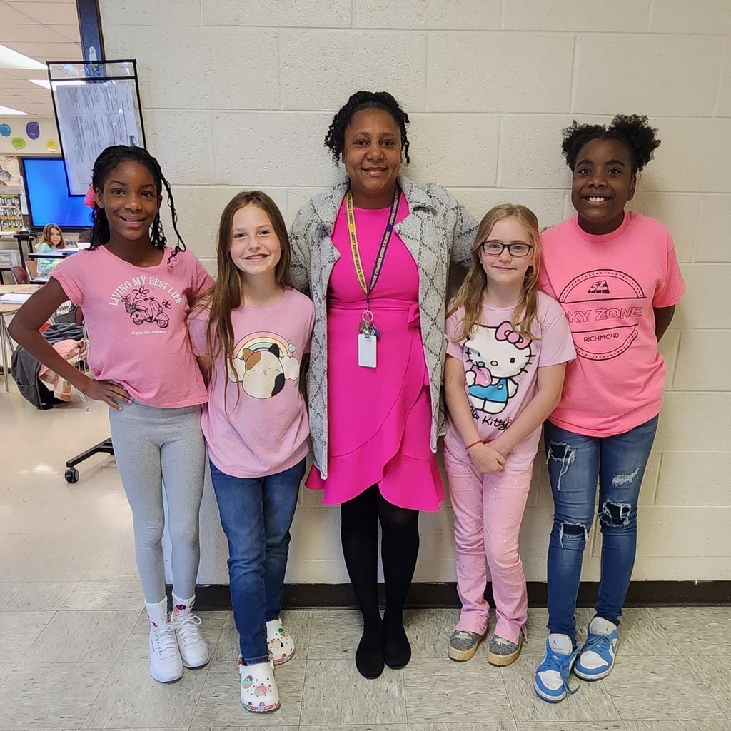 Pink Out Day at ES