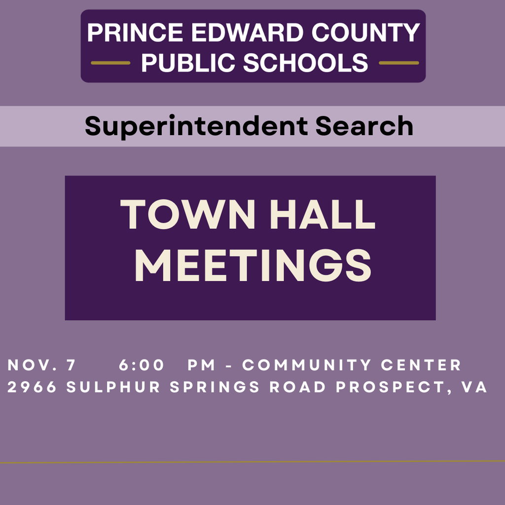 flyer for town hall