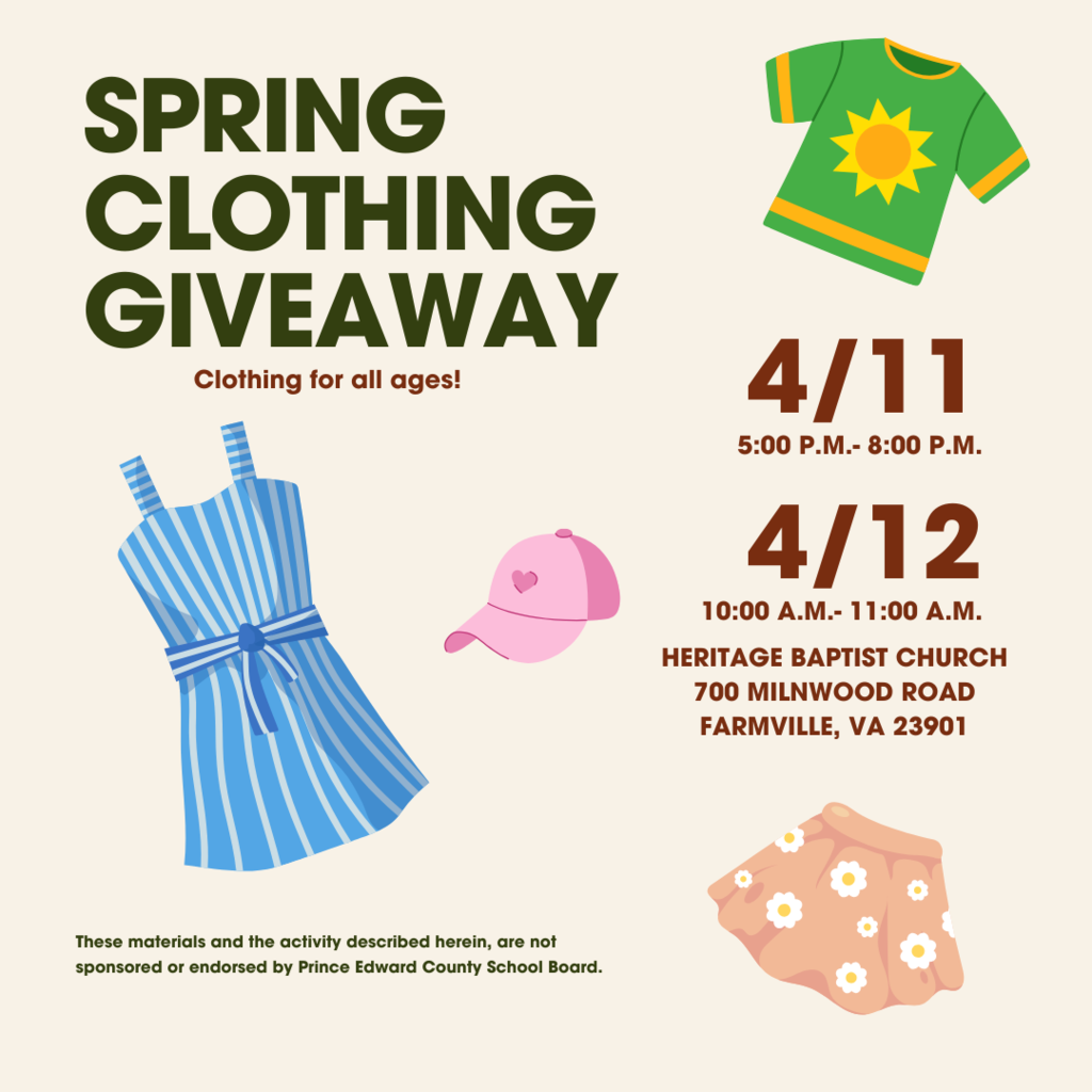spring clothing giveaway