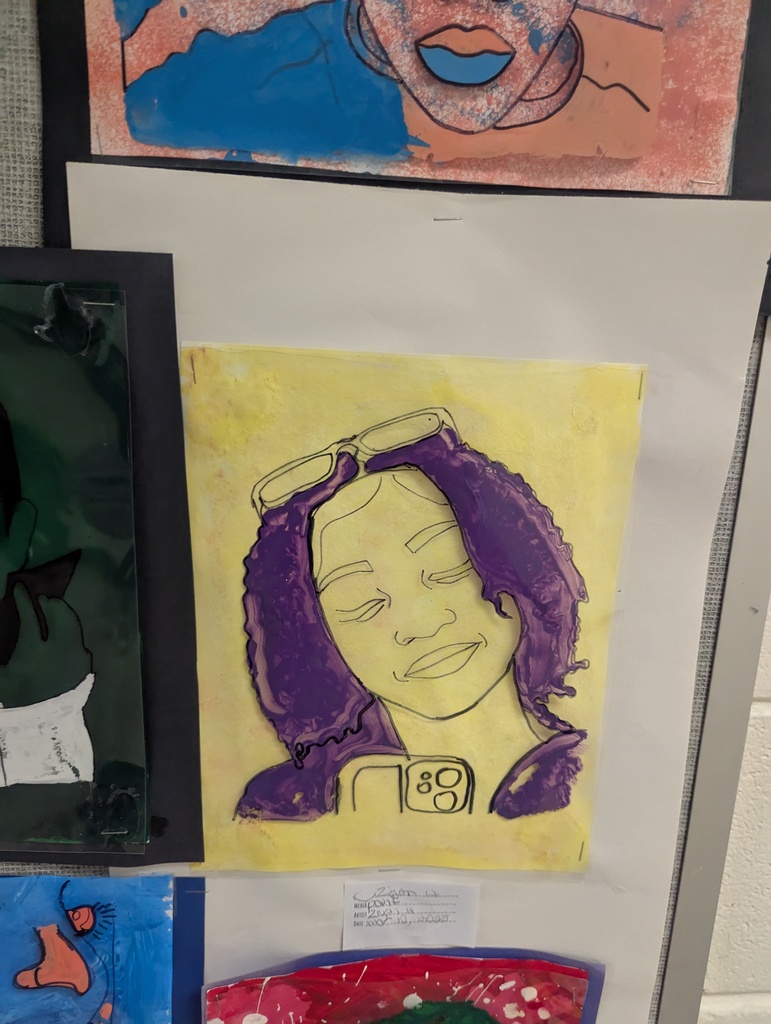 HS Art Selfies