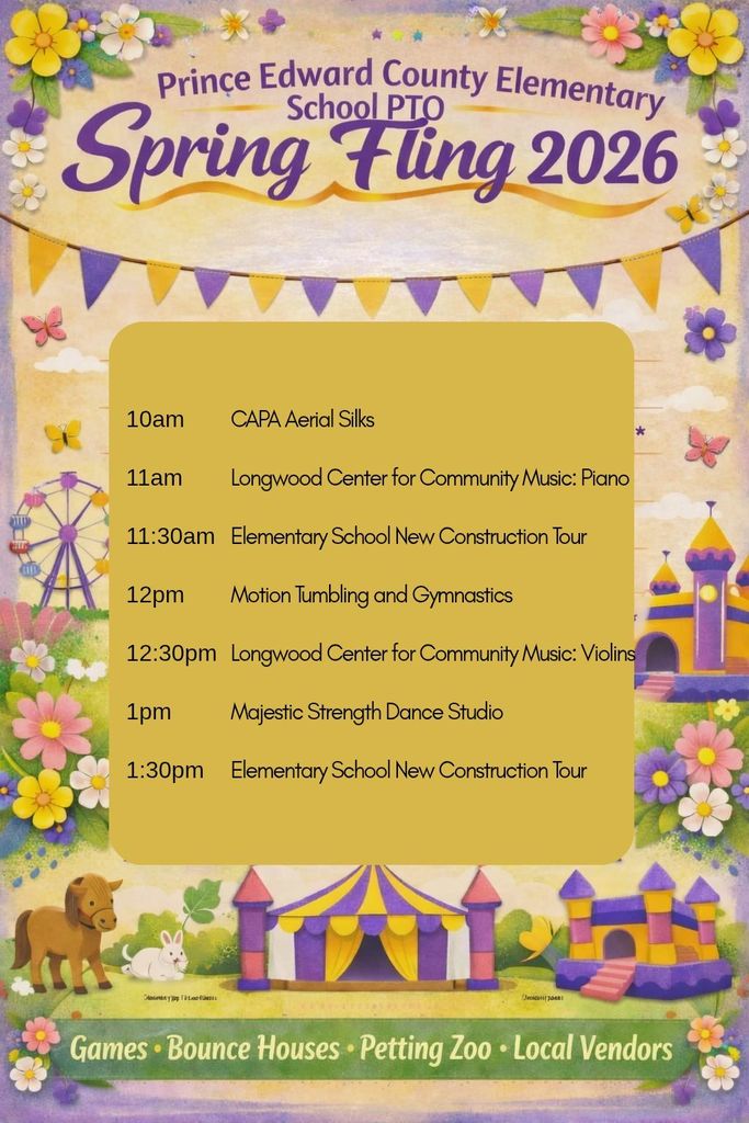 Schedule Spring Fling