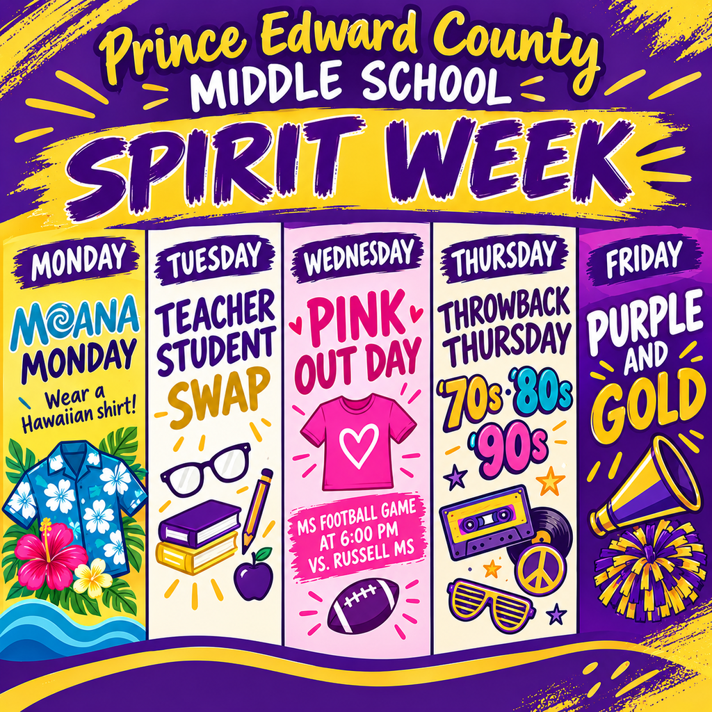 middle school homecoming schedule