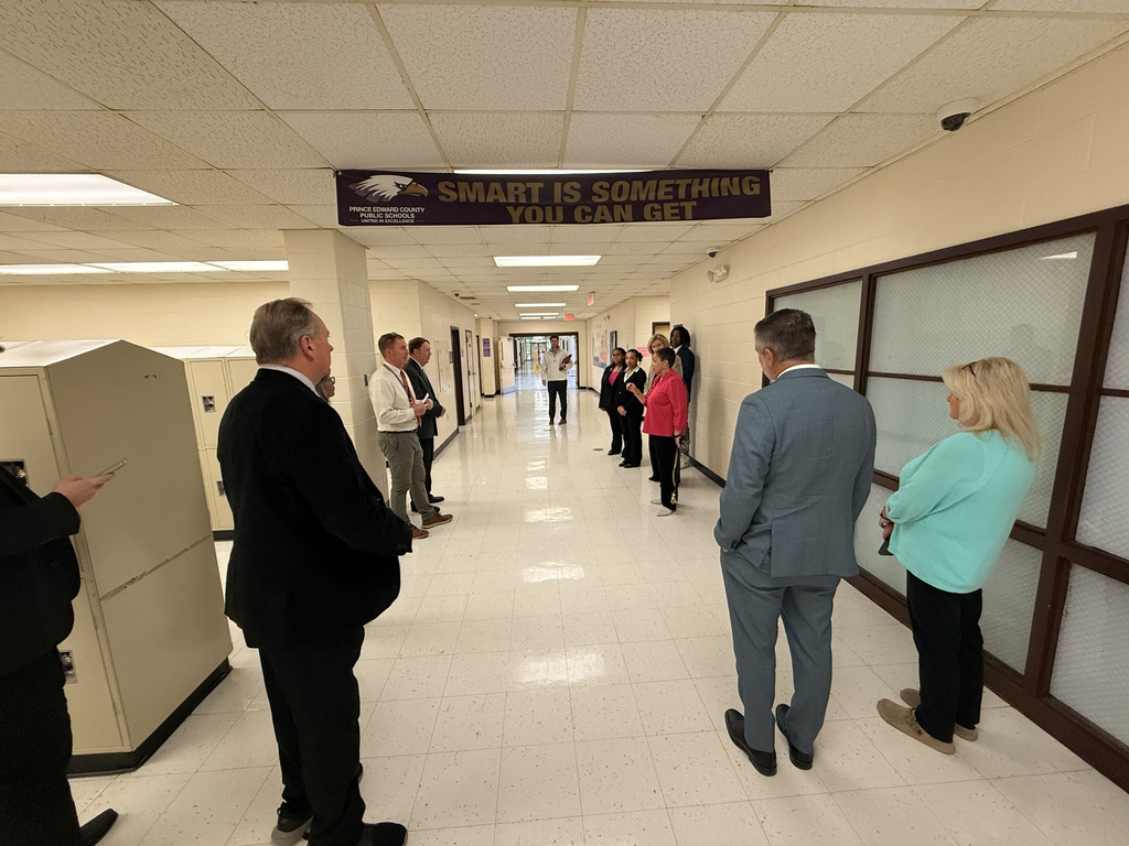 Today, we welcomed Senator Cifers, Congressman McGuire, Delegate Wright, their teams, and our School Board for VSBAโs Take Your Legislator to Lunch Day! Our student liaisons participated in meaningful discussions before visiting our schools. Thank you to everyone who represented PECPS so beautifully and to our Culinary Arts team for a delicious lunch, homemade pie, and those tasty pickles!