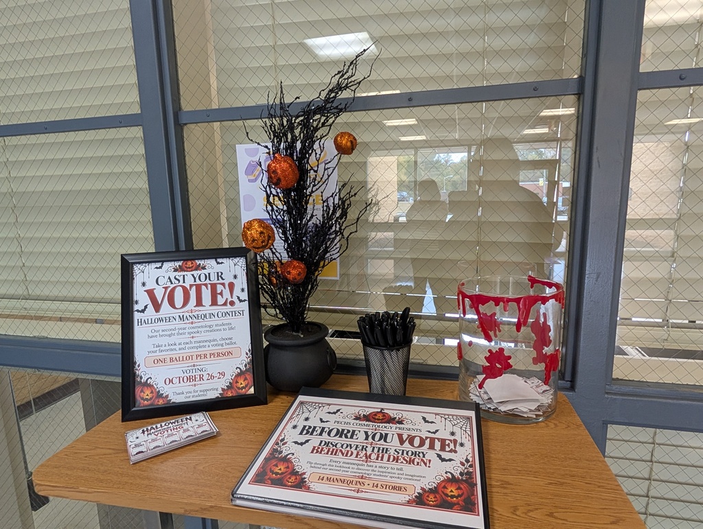 CTE Cosmetology Halloween Contest