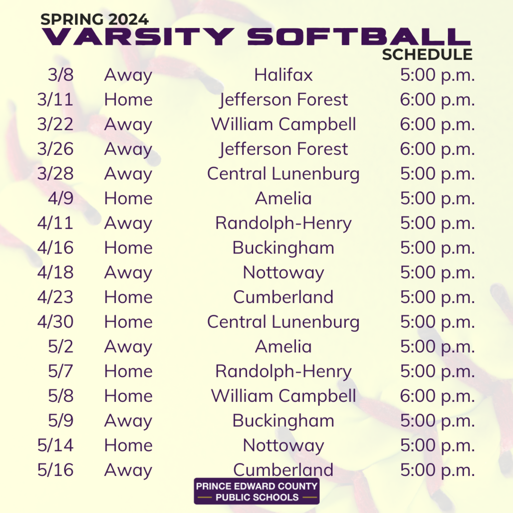 Sports Schedules