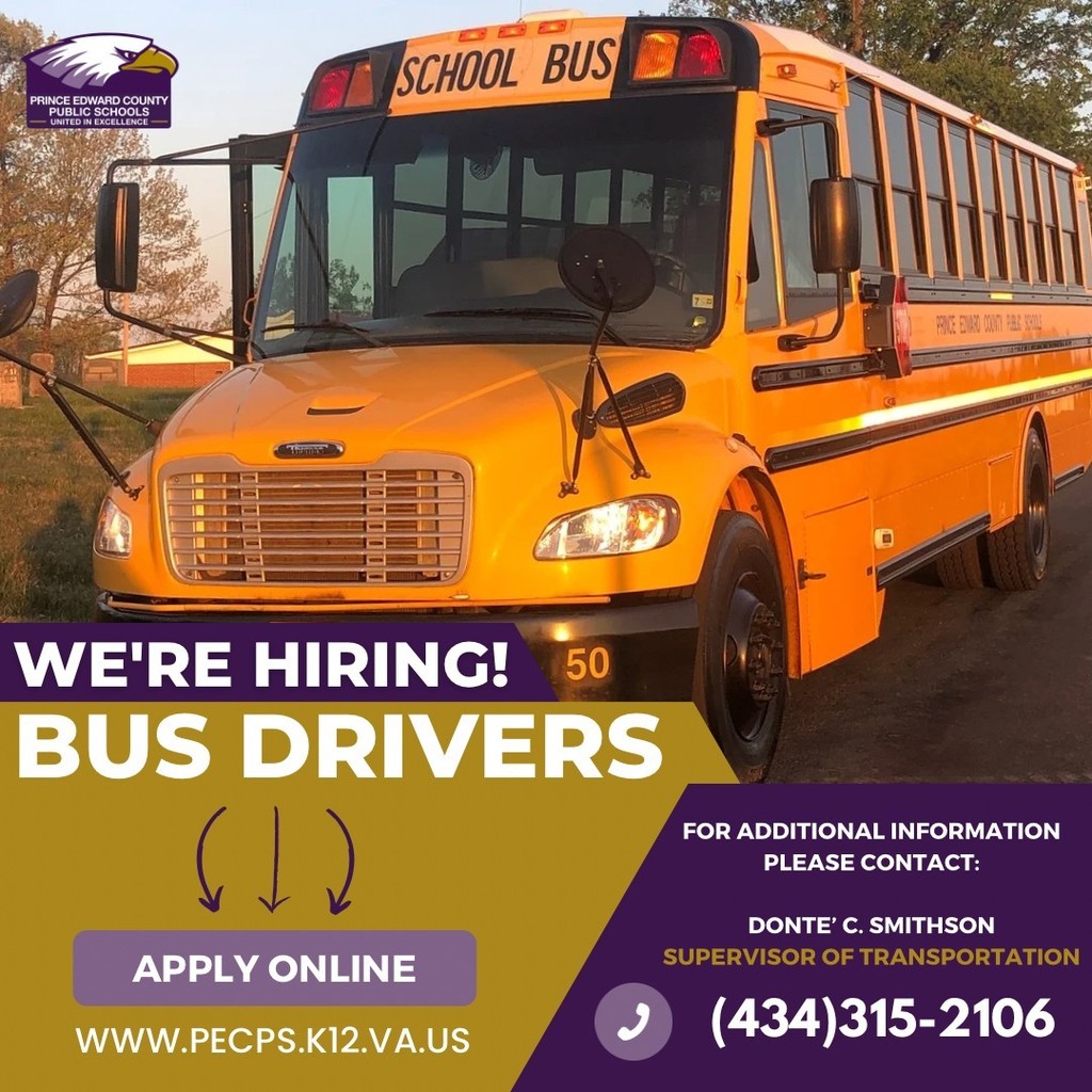 Bus drivers needed