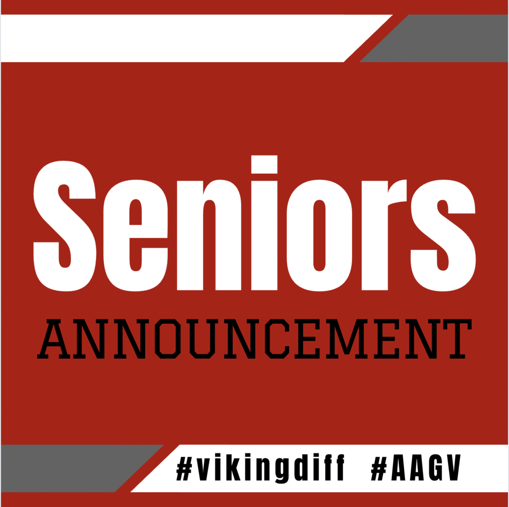 Seniors Announcement