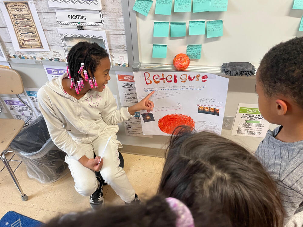Fifth Graders Inspire Curiosity with Space Research 
