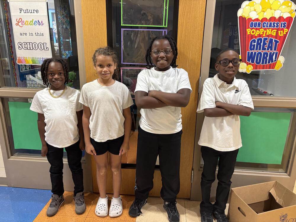 Twinning at Lincoln Heights  for spirit week.