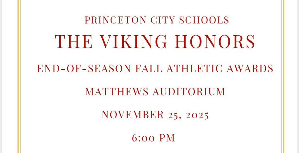 viking honors athletic End of Season Awards