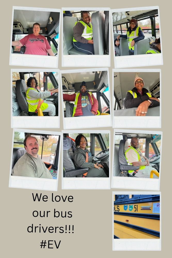 #EV bus drivers and helpers