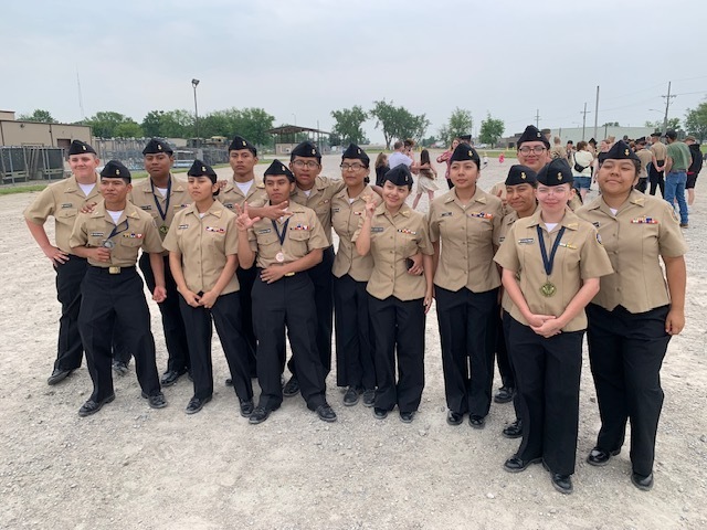 Princeton NJROTC at Leadership Camp in Camp Perry