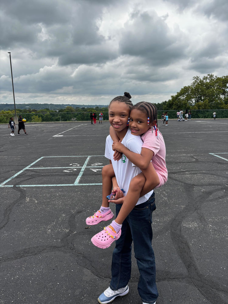 Siblings at Recess