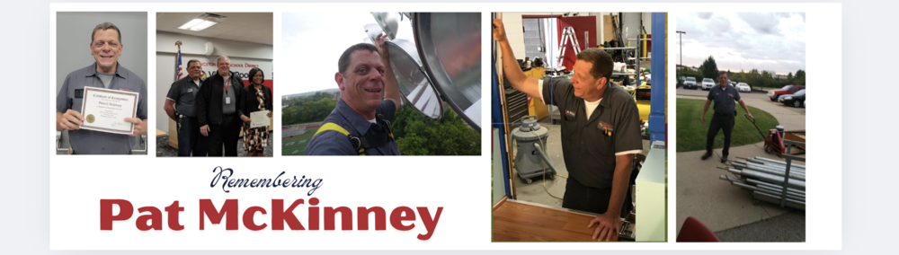 Remembering Pat McKinney with photos of Pat working and getting awards at Princeton