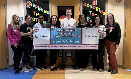 LH designated by Project ADAM as a Heart Safe School. 