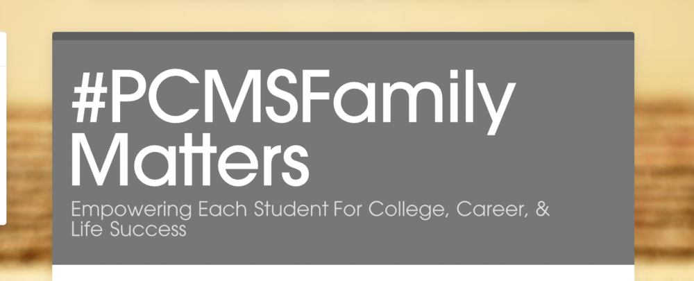 #PCMSFamily Matters