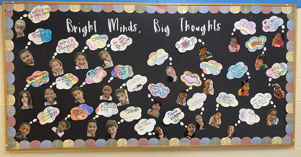 Second Graders have bright minds and big thoughts