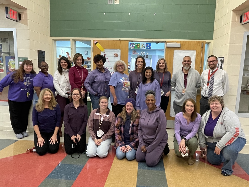#EV staff in purple 