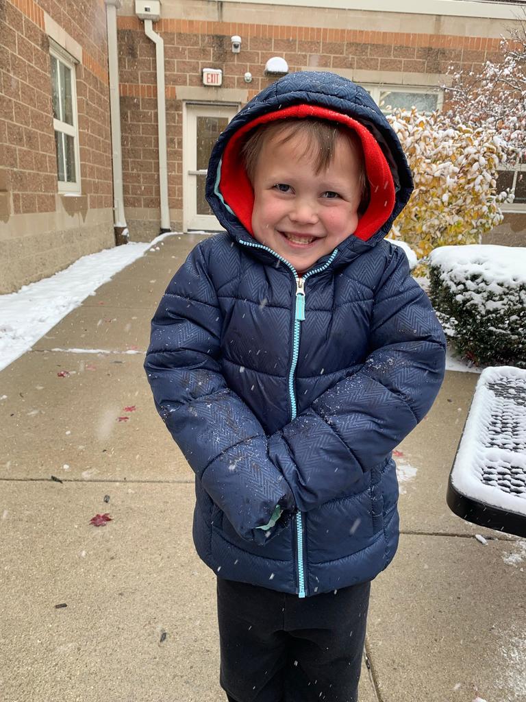 #EV snow much fun. bundled up