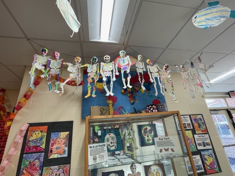 #EV skeletal art work 