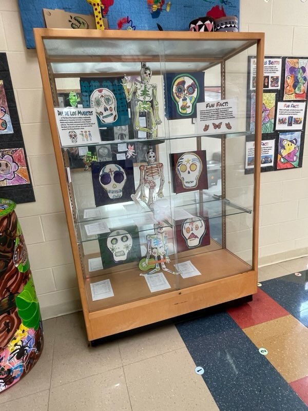 #EV artwork in a case