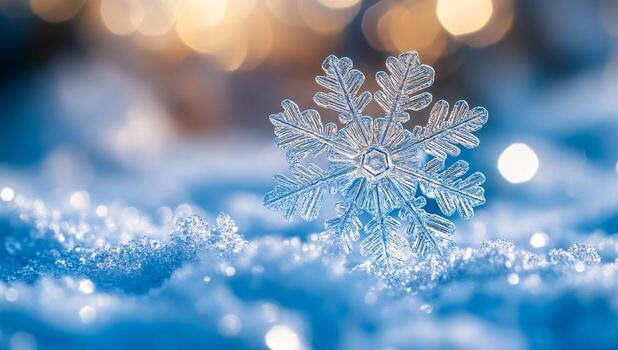 snowflake photograph