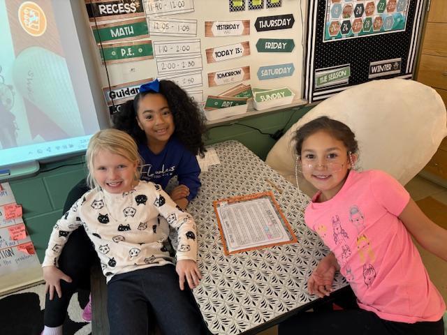 students involved in 100 day activities