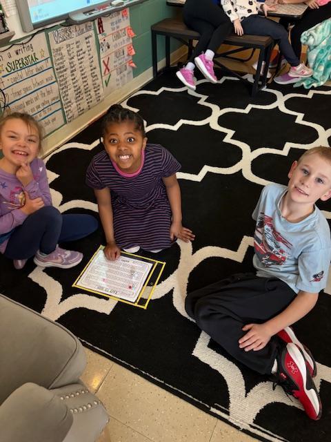 students involved in 100 day activities