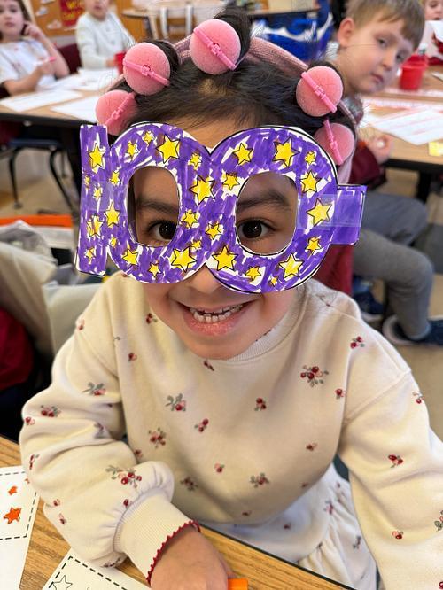 #EV students dressed for 100 day