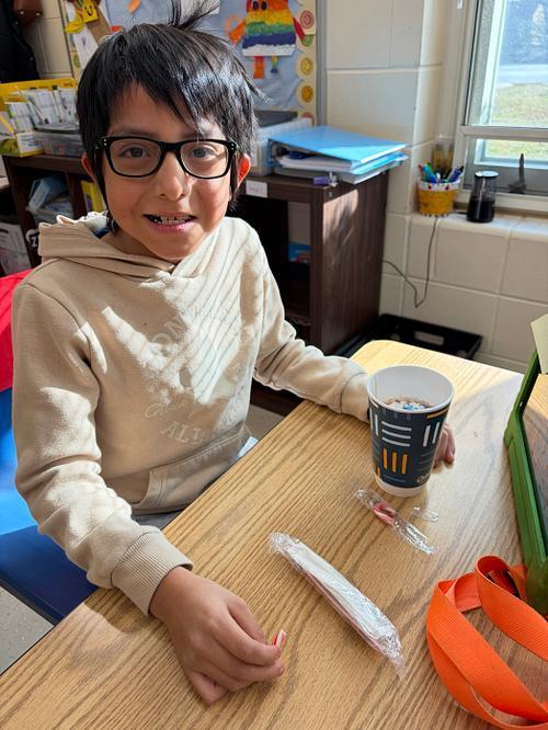 #EV students drinking cocoa