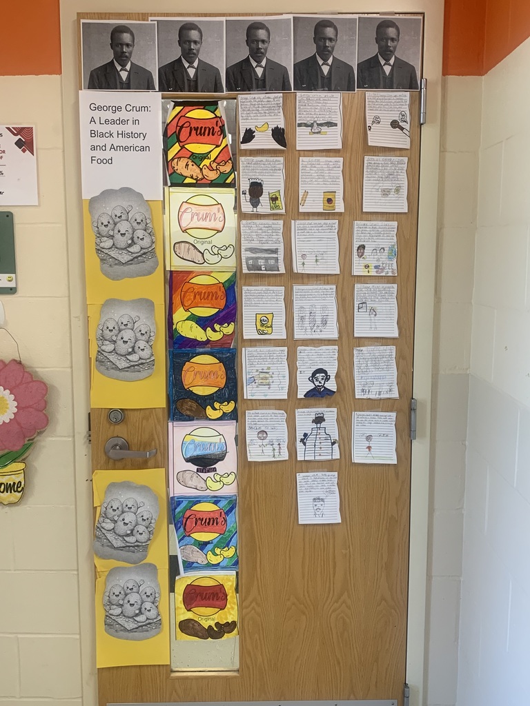 #EV Black History Month door decorating 