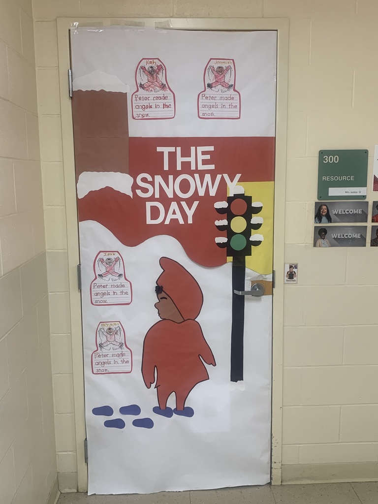 #EV Black History Month door decorating 