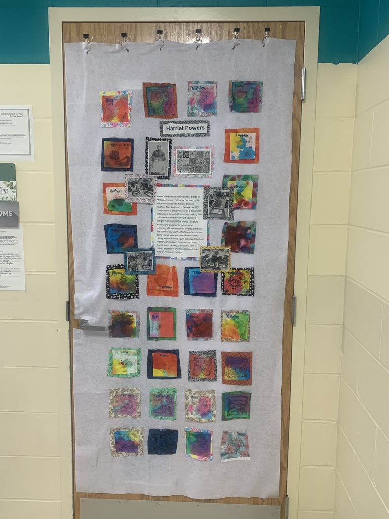 #EV Black History Month door decorating 