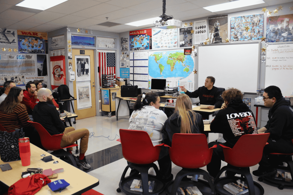 Students versus teachers in a quiz match for the ages!