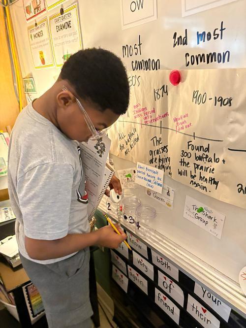 #EV students measuring math 